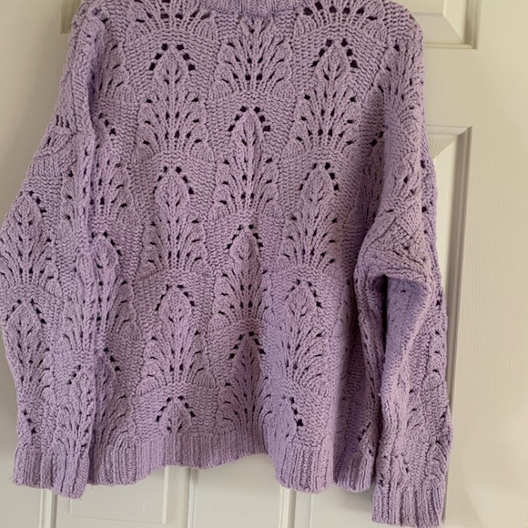 Aerie Lilac soft sweater - Picture 5 of 8